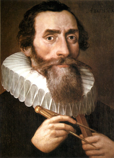 Johannes Kepler Kopie eines verlorengegangenen Originals von 1610